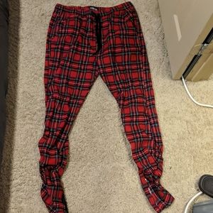 Carbon Plaid Pants